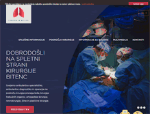 Tablet Screenshot of kirurska-ambulanta.si